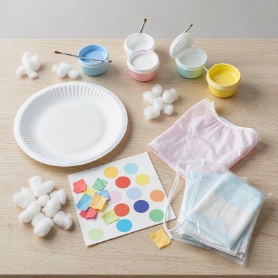 Zdjęcie: materiały na stoliku — flat lay