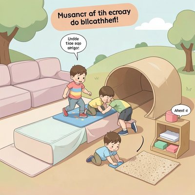 Most i tunel — scena sensoryczna