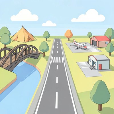 Ilustracja: Elementy infrastruktury