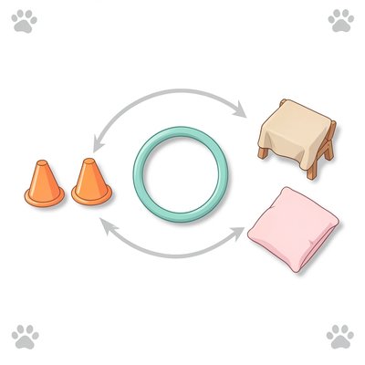 Diagram toru przeszkód — instrukcja dla opiekuna