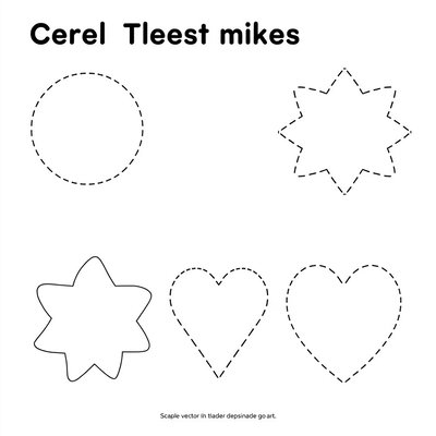 Szablony dużych papierowych płatków