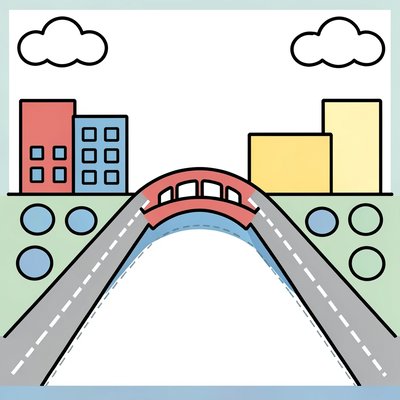 Tło A3 — miasto infrastruktury (szablon)