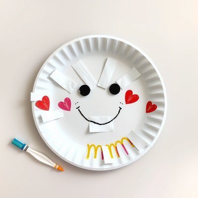 Przykład projektu plastycznego 'Mój uśmiech'