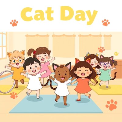 Plakat Dzień Kota