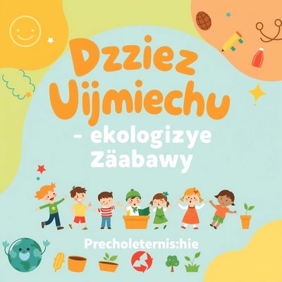 Plakat 'Dzień Uśmiechu — ekologiczne zabawy'