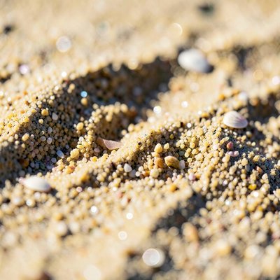 Zdjęcie tekstury: Piasek plażowy (makro)