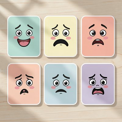 Karty emocji (zestaw)