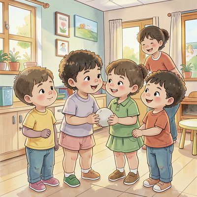 Ilustracja aktywności 'Przekaż wiadomość'