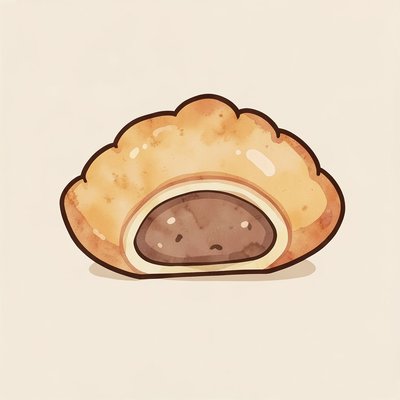 Duża ilustracja pasztecika