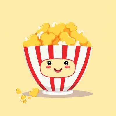 Duża ilustracja / pop-up: Popcorn
