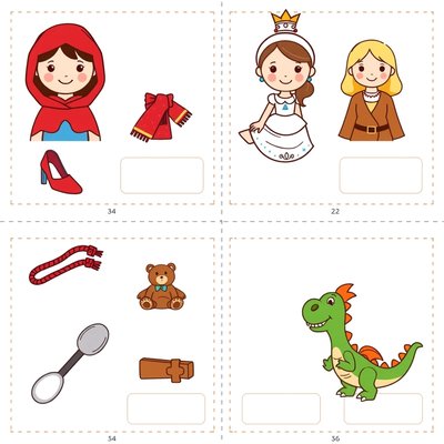 Karty do dobierania (matching cards)