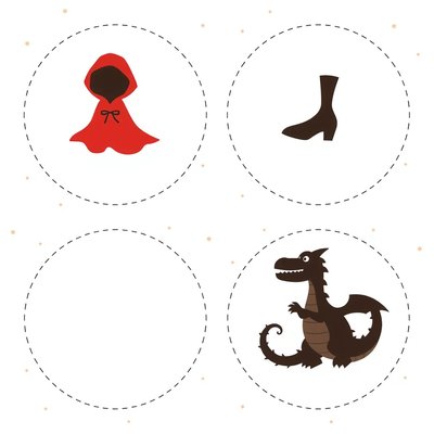 Plansza do układania rekwizytów (mata aktywności)