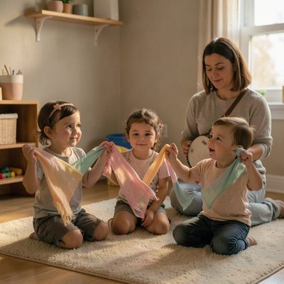 Scena wyciszająca — uspokojenie z chusteczkami