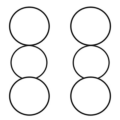 Szablon arkusza z kropkami