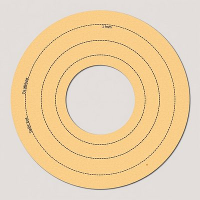 Szablony dużych kropek do wycięcia (karton)