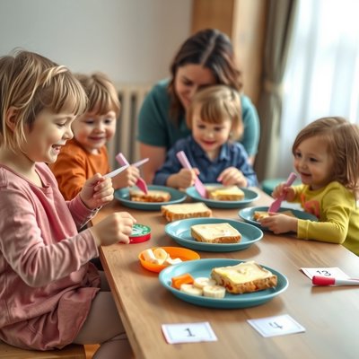 Stanowisko pracy z dziećmi (3–4 lata)