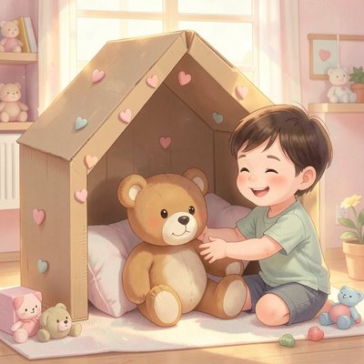 Opowieść 3 — Misio znajduje dom (ilustracja)