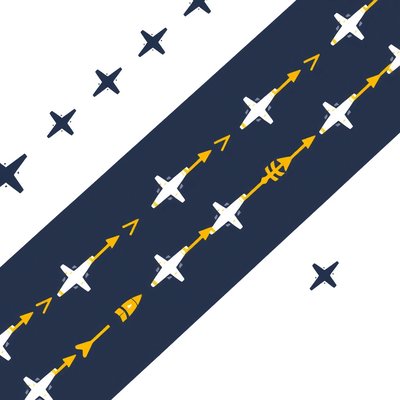 Linia równowagi — wzór na taśmę