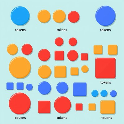 Żetony/liczniki — grafika do druku