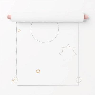 Szablon dużego arkusza — plan Wróżkowego dywanu