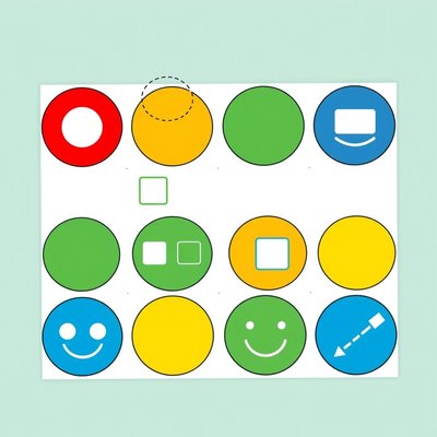 Arkusz przycisków — Naklejki sterujące