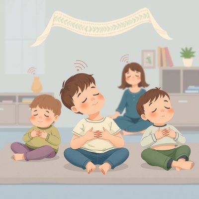 Koło relaksacyjne — obraz do końcowego uspokojenia