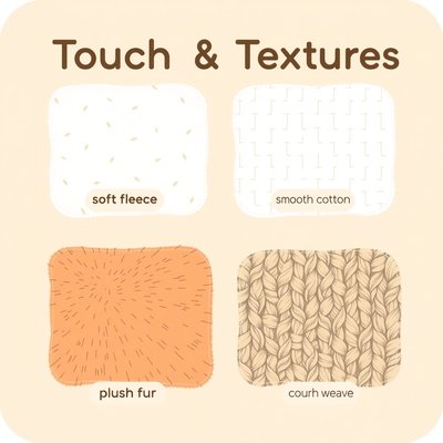 Stacja 1 — Dotyk i tekstury