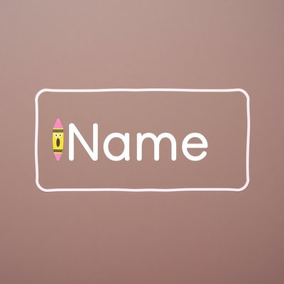 Etykieta na pracę — 'Praca ___'