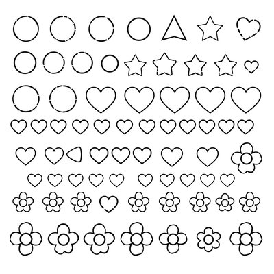 Kolorowanka — stempelki i odciski