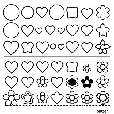 Kolorowanka — stempelki i odciski