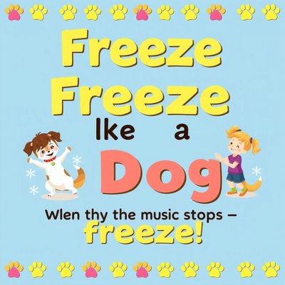 Plakat: Freeze Dance - Zamarznij jak piesek