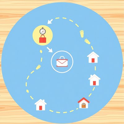 Mapa trasy / podłogowa plansza