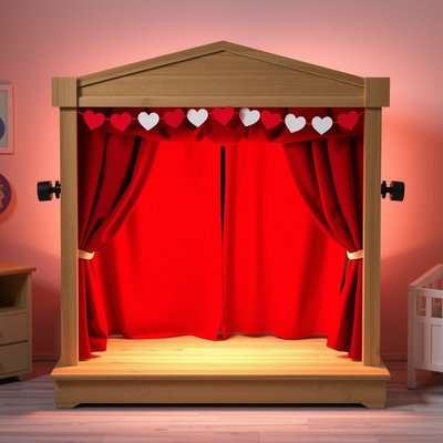 Scenka teatrzyku pacynkowego