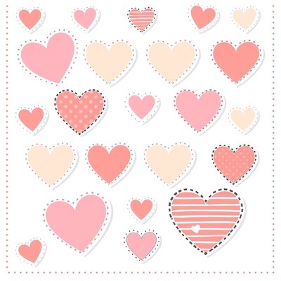 Serduszko do zabrania do domu (naklejka/wydruk)