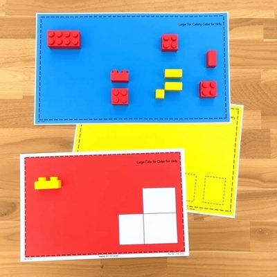 Maty do segregowania kolorów (szablony)