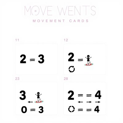 Karty poleceń do gry ruchowej (zestaw)