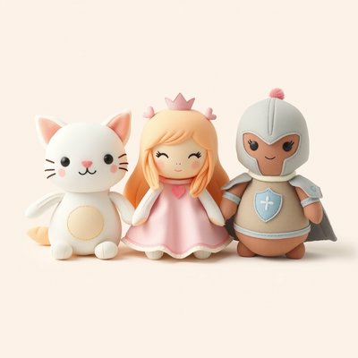 Małe figurki / obrazki dotykowe