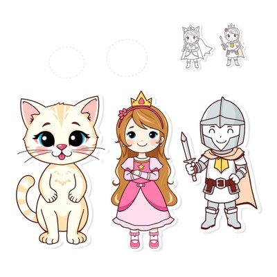 Naklejki z postaciami