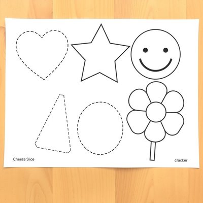 Szablony foremek — kształty do wycinania