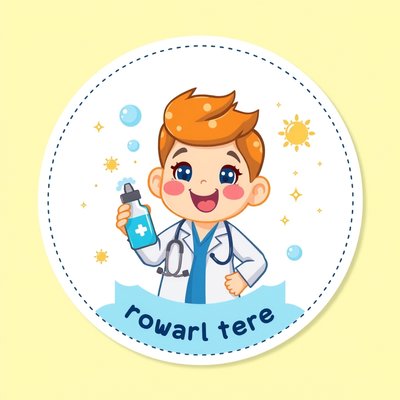 Naklejka / Odznaka — Ukończyłem doświadczenie