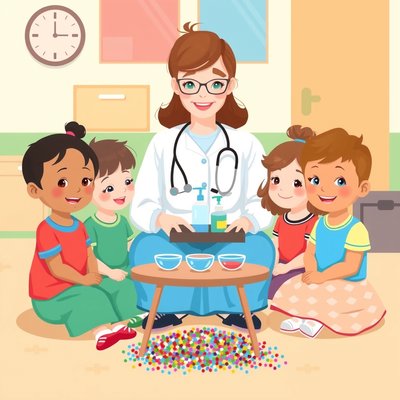 Okładka zajęć — Dzień Służby Zdrowia