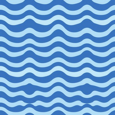 Wzór taśmy podłogowej — linia fal