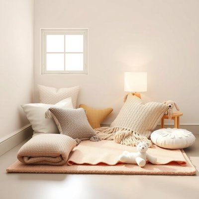 Obrazek Kącika Sensorycznego — Miękkie i Kolorowe