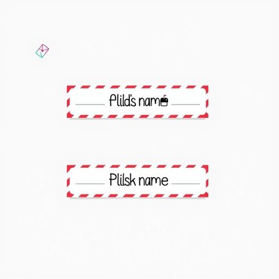 Identyfikatory / adresy na krzesła