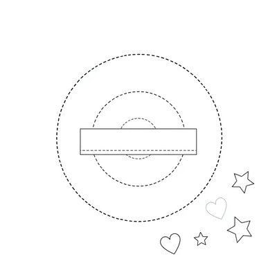 Szablon — Wycinanka talerzyka