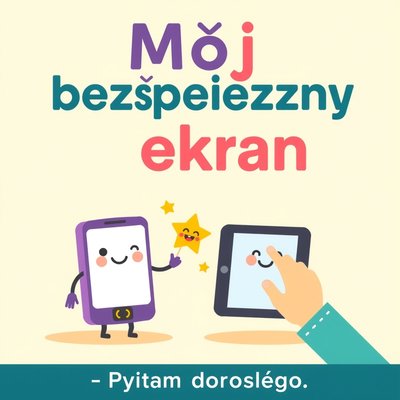 Plakat — Mój bezpieczny ekran