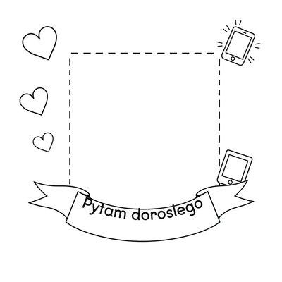 Szablon ramki do wycięcia (A4)