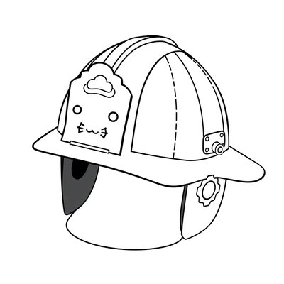 Szablon: Papierowy hełm