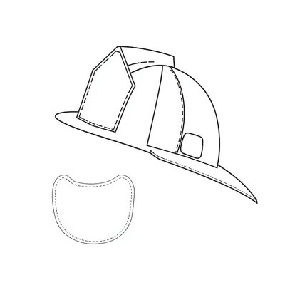 Szablon: Papierowy hełm