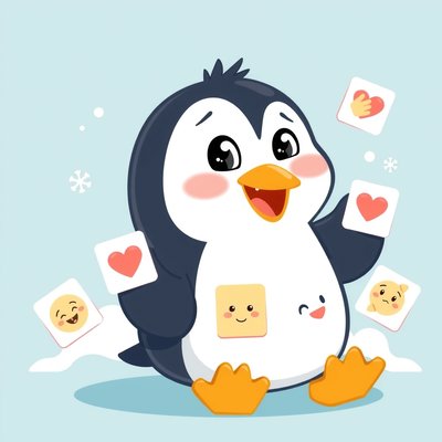 Okładka zajęć – Dzień Pingwina